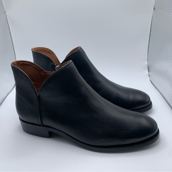 NWB Frye WOMEN MELISSA SHOOTIE ankle bootie size 6.5B 
Black leather 2490 - Picture 4 of 12